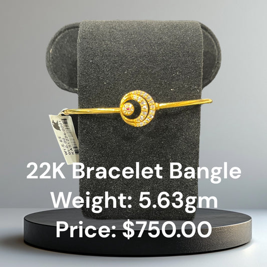 22K Original Gold Bracelet Bangle