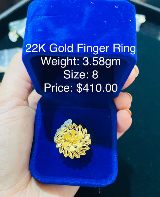 22K Finger Ring