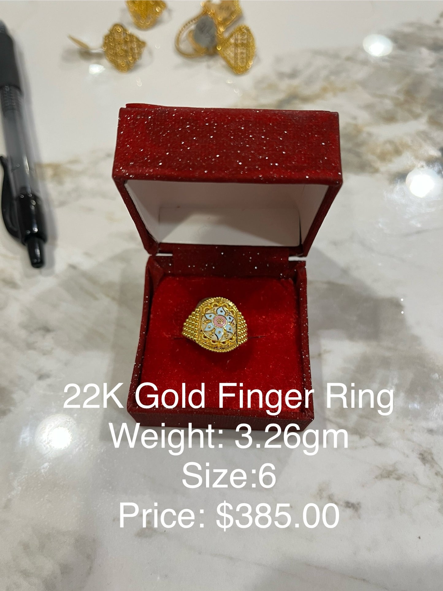 22K Finger Ring