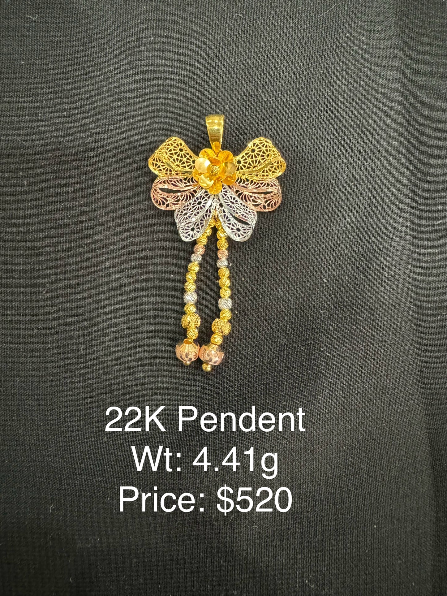 22K Gold Pendant