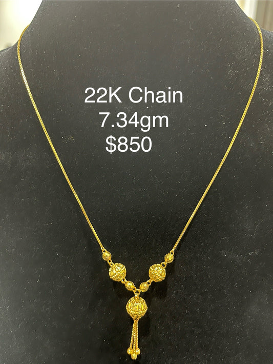 22K Gold Chain