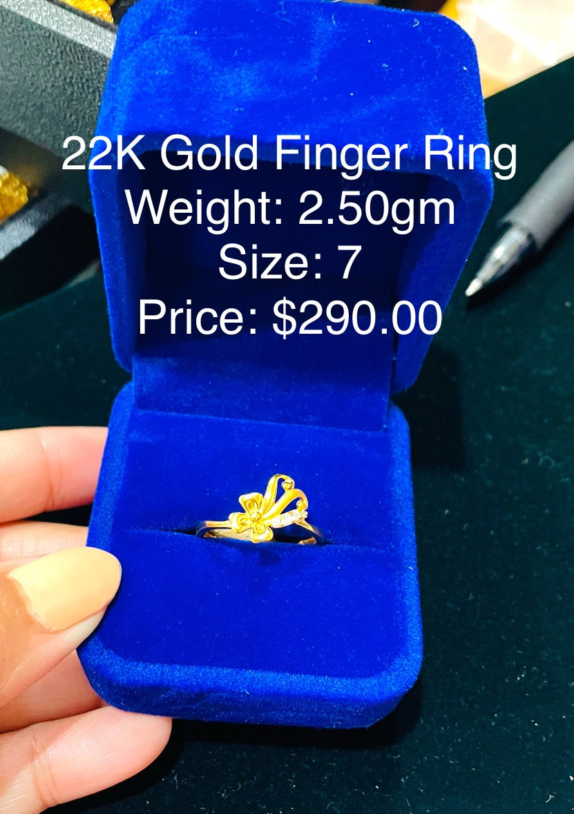 22K Finger Ring