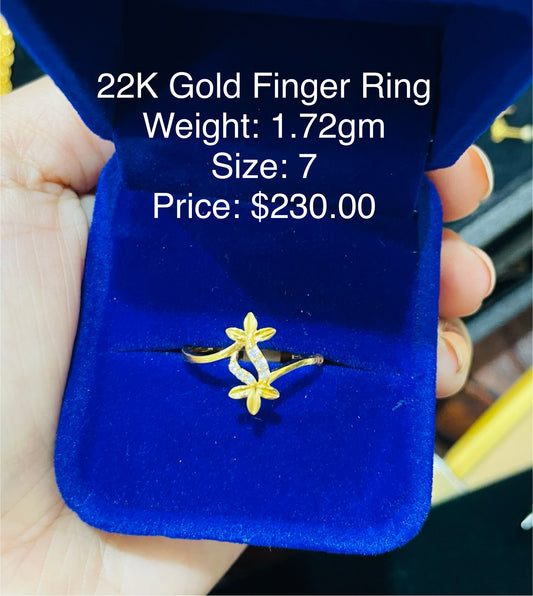 22K Finger Ring