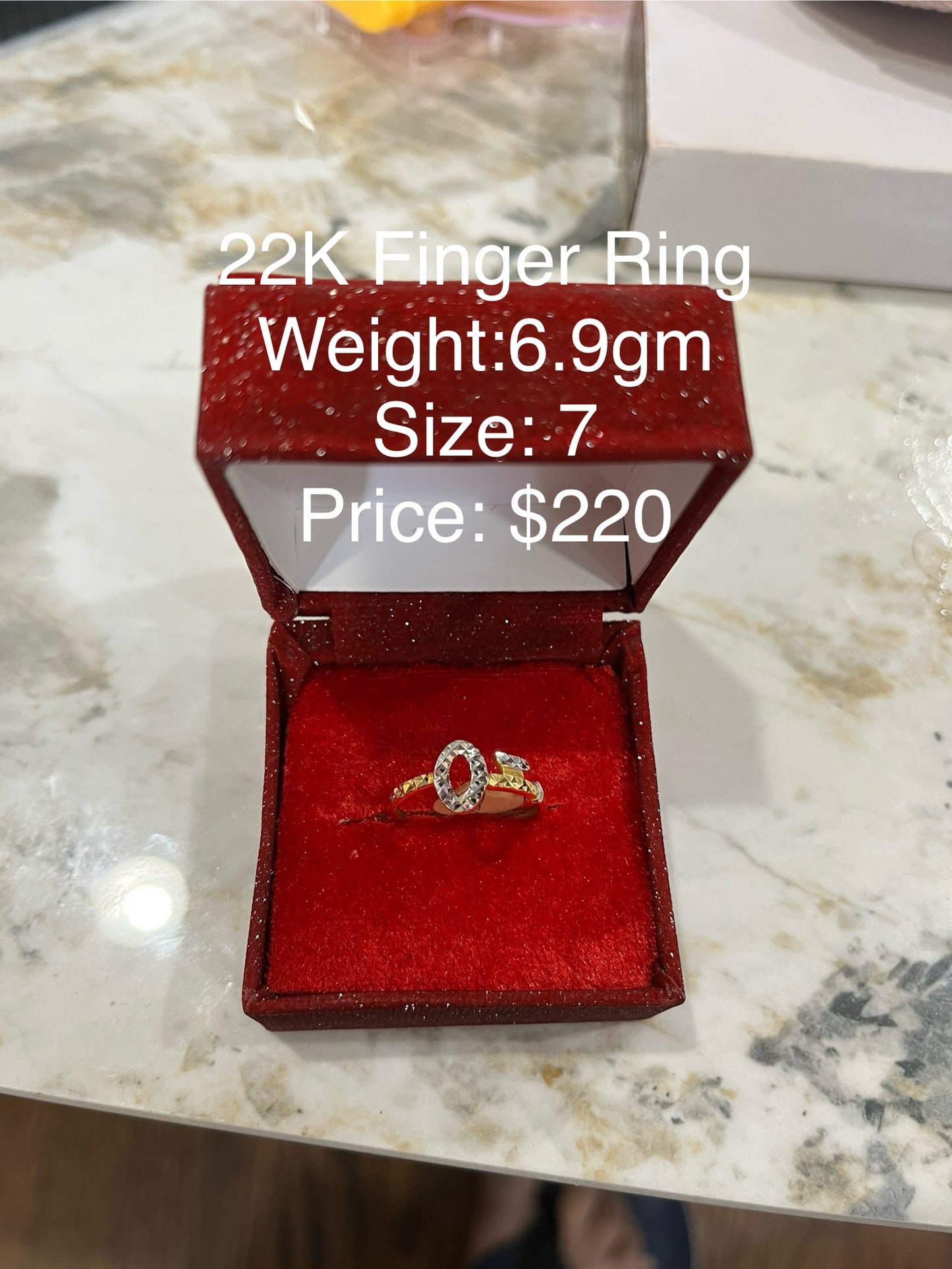 22K Finger Ring