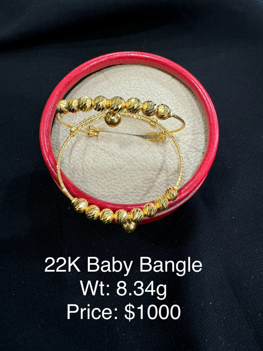 22K Baby Bangle