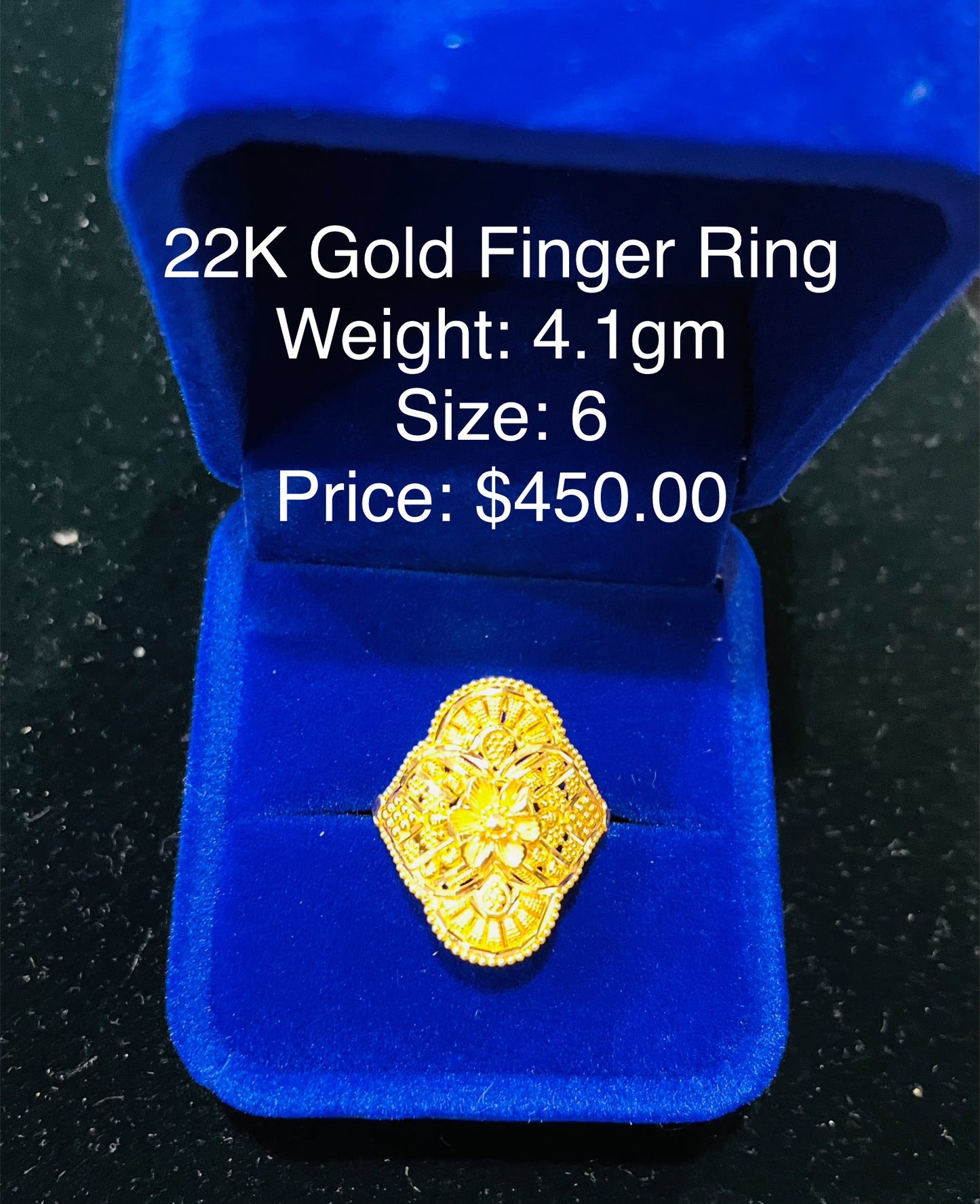 22K Finger Ring