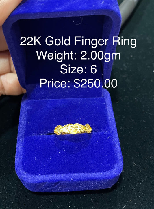 22K Finger Ring