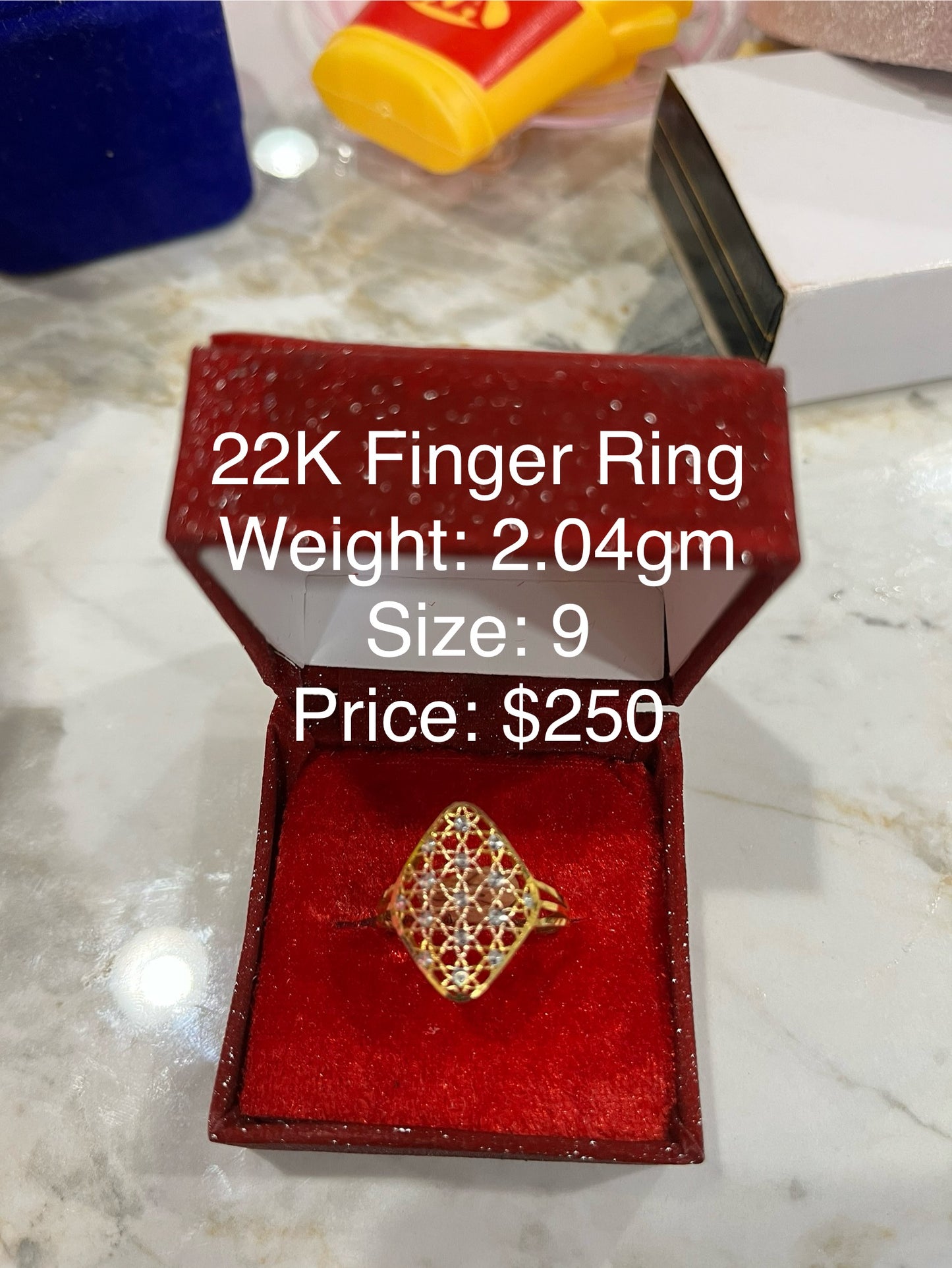 22K Finger Ring