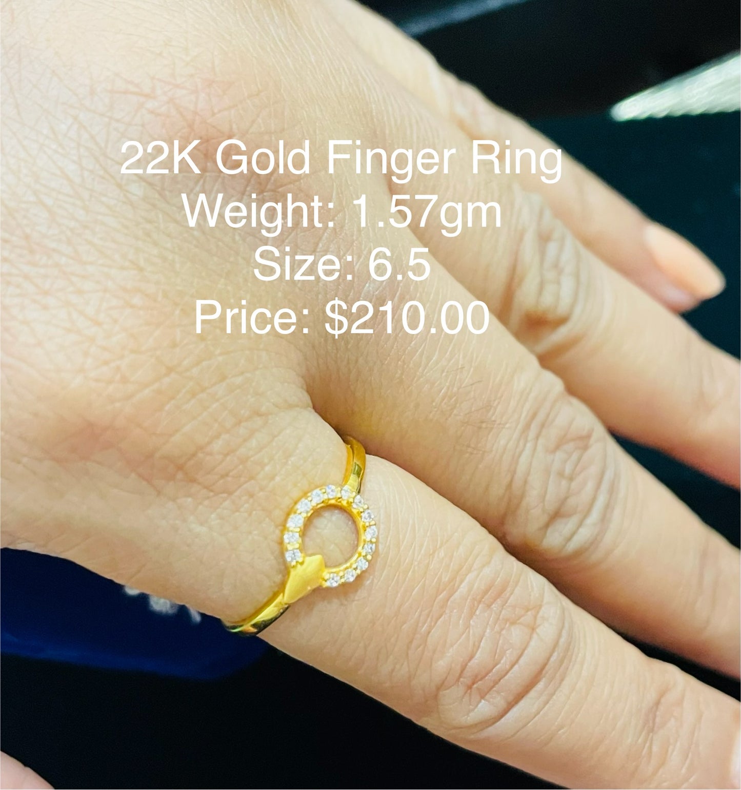 22K Finger Ring