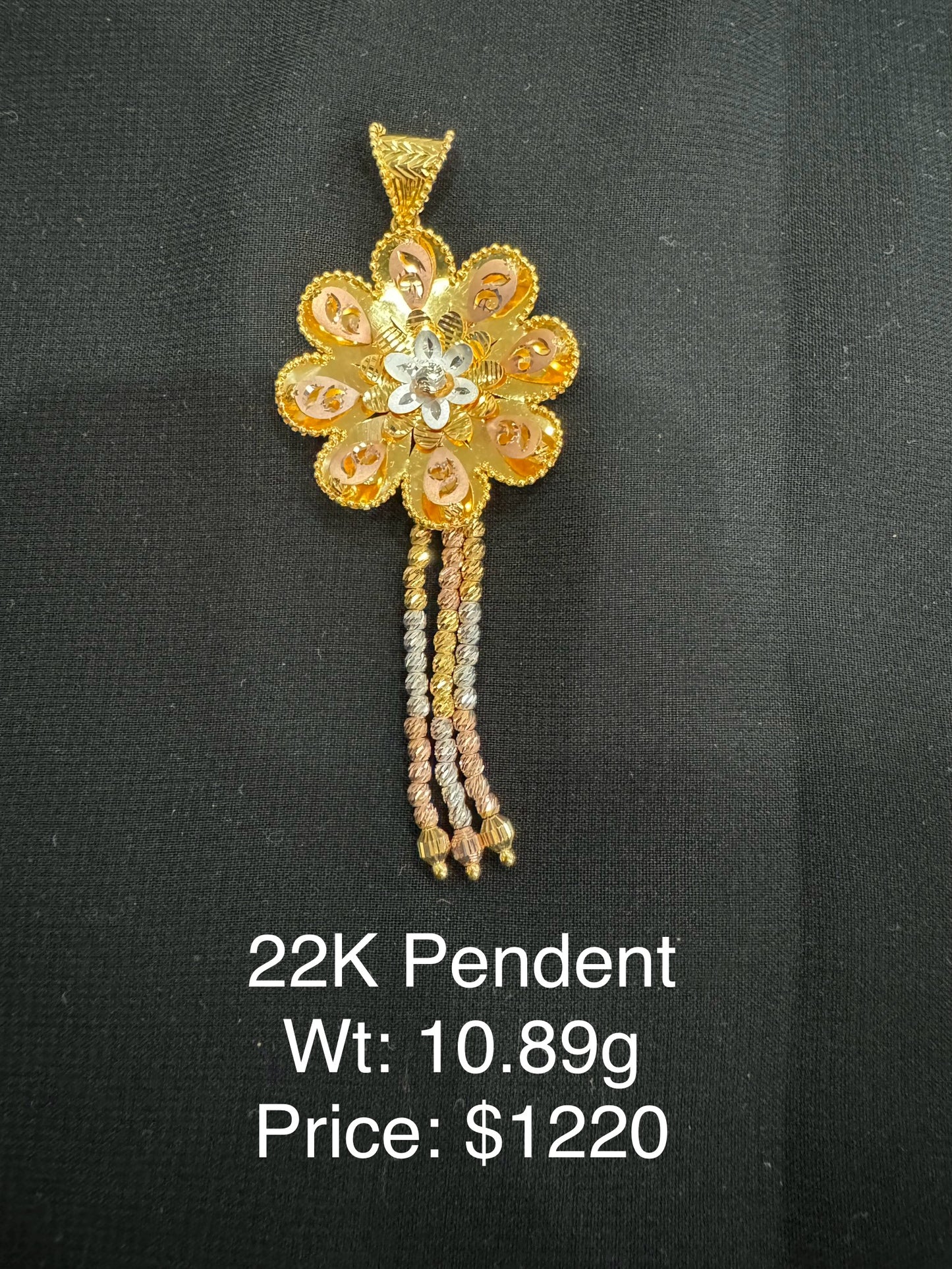 22K Gold Pendant