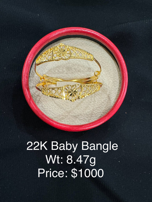 22K Baby Bangle