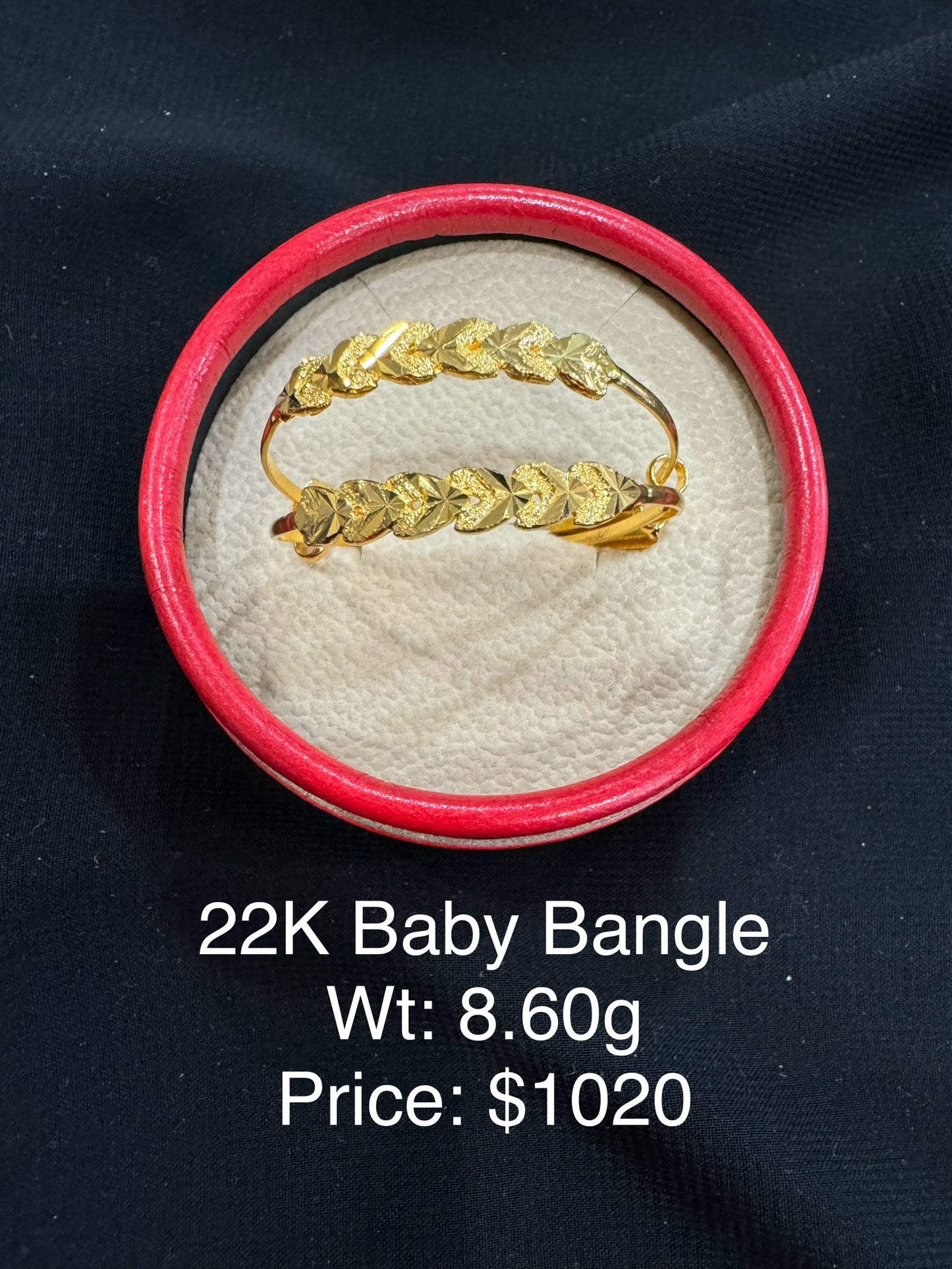 22K Baby Bangle