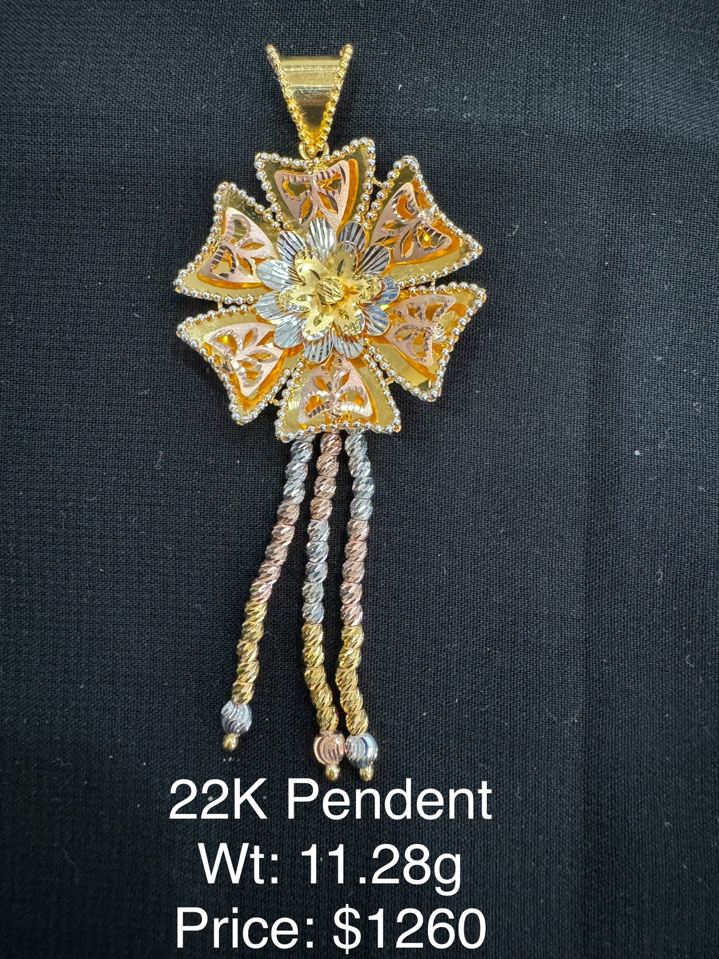 22K Gold Pendant