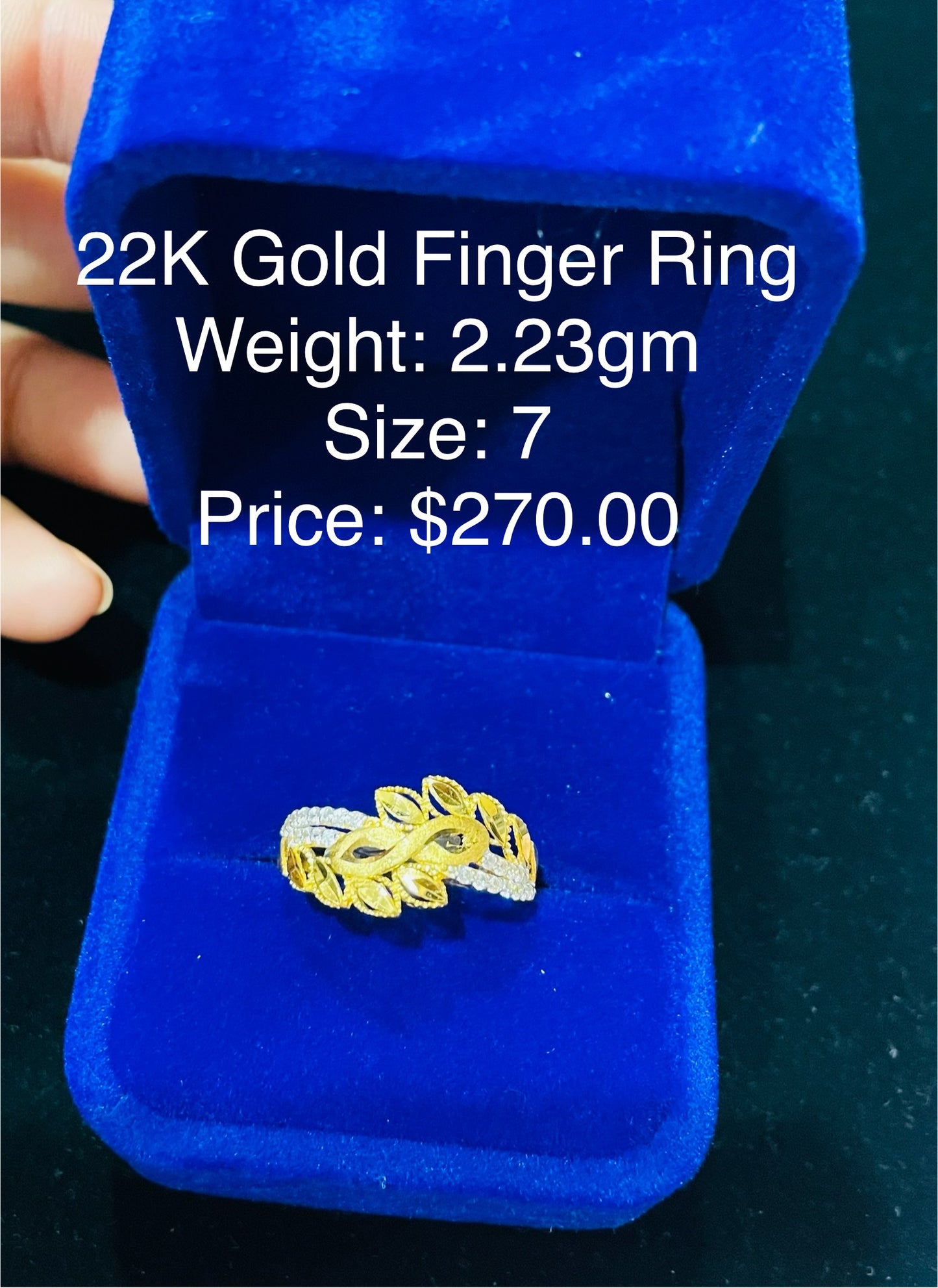 22K Finger Ring