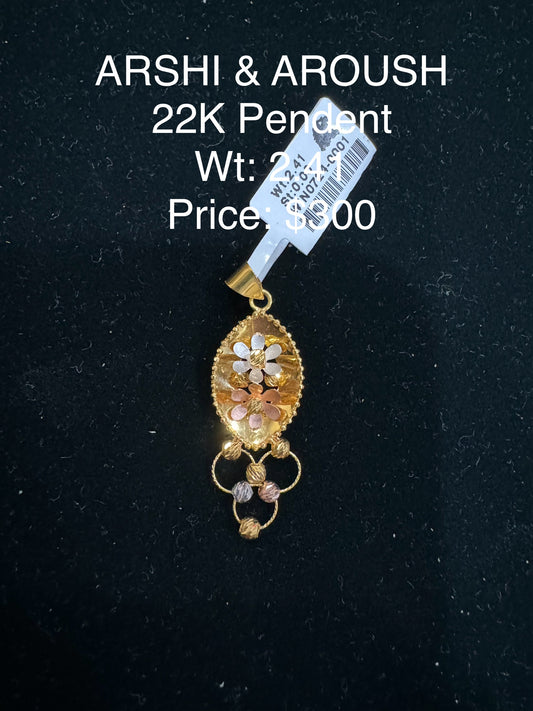 22K Gold Pendant