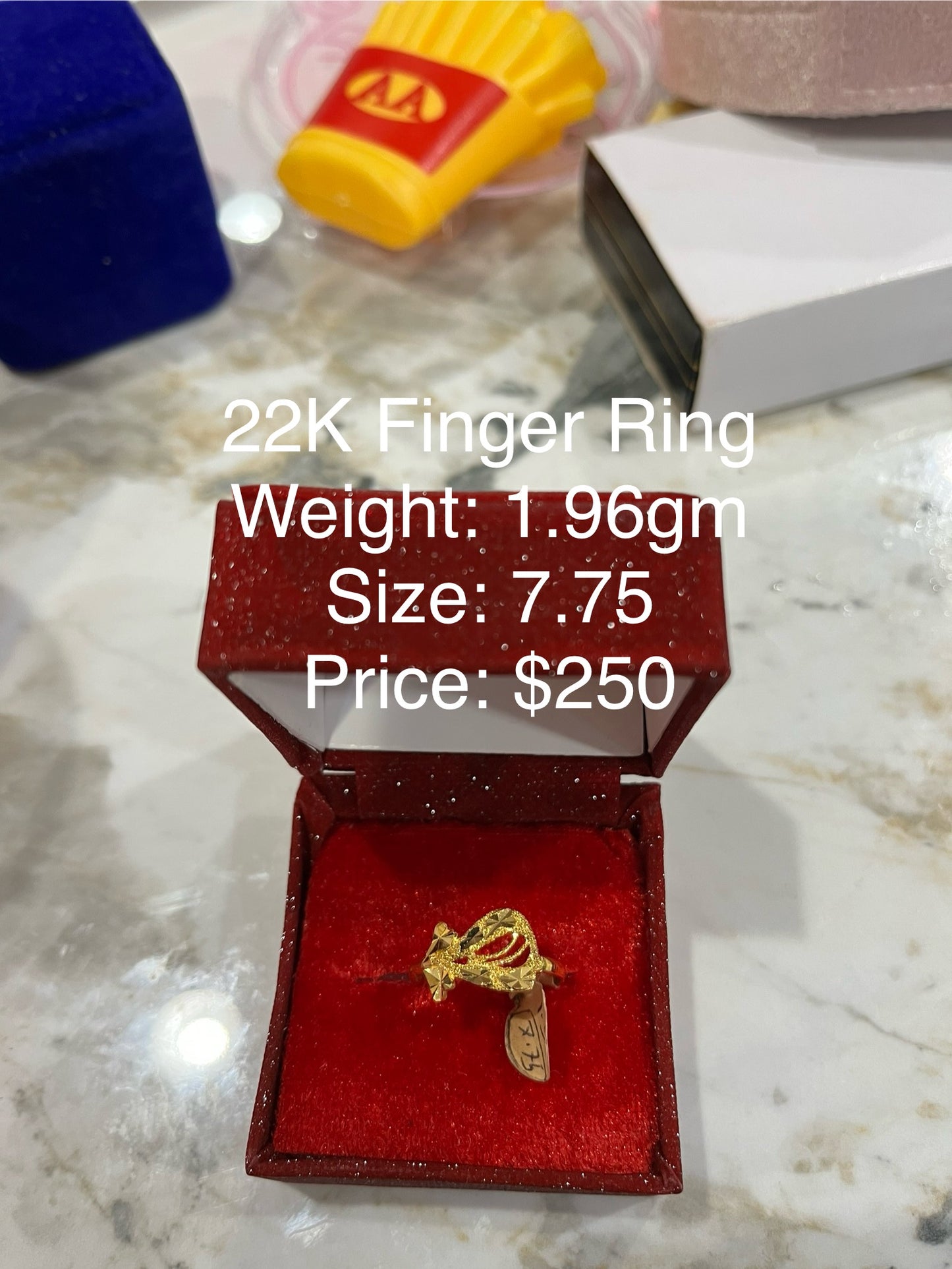 22K Finger Ring