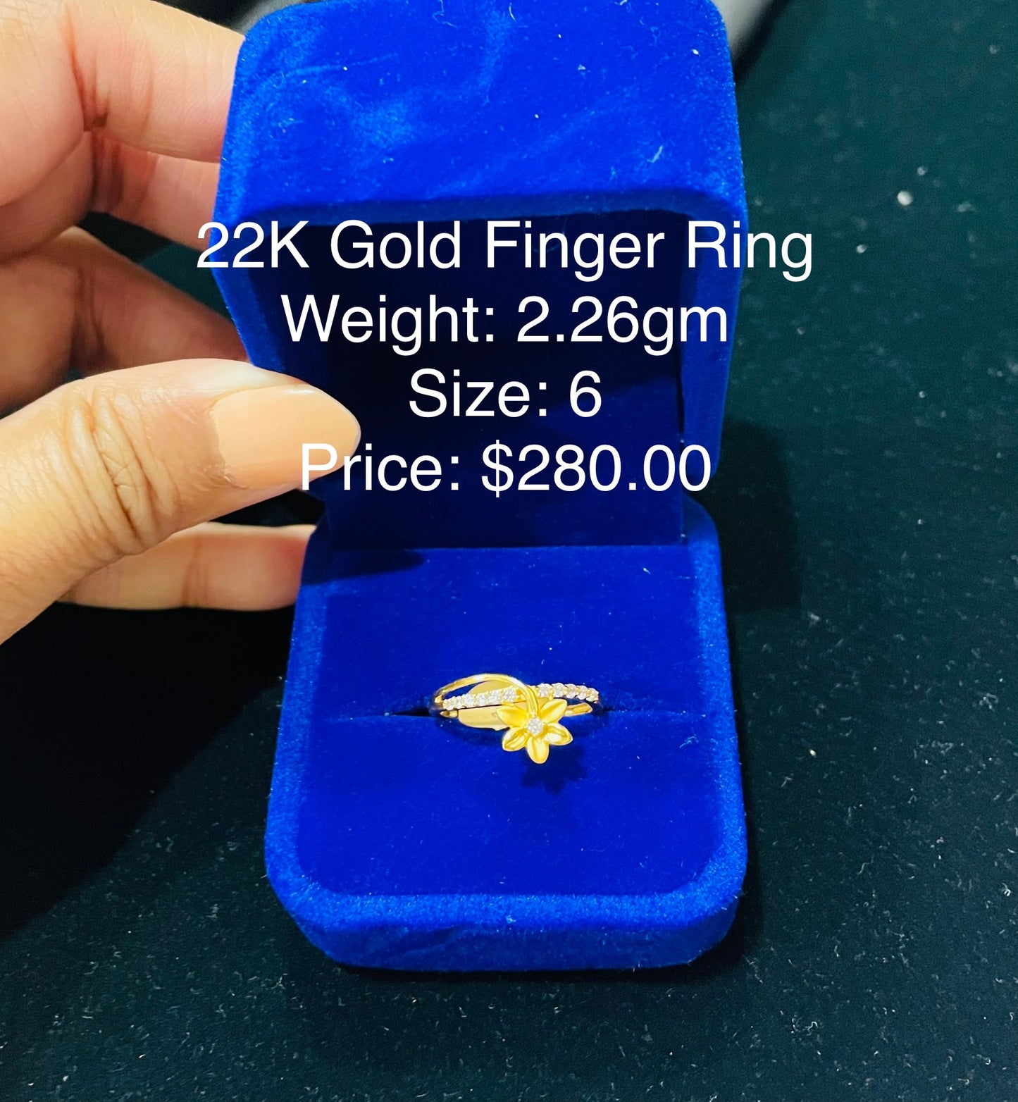 22K Finger Ring