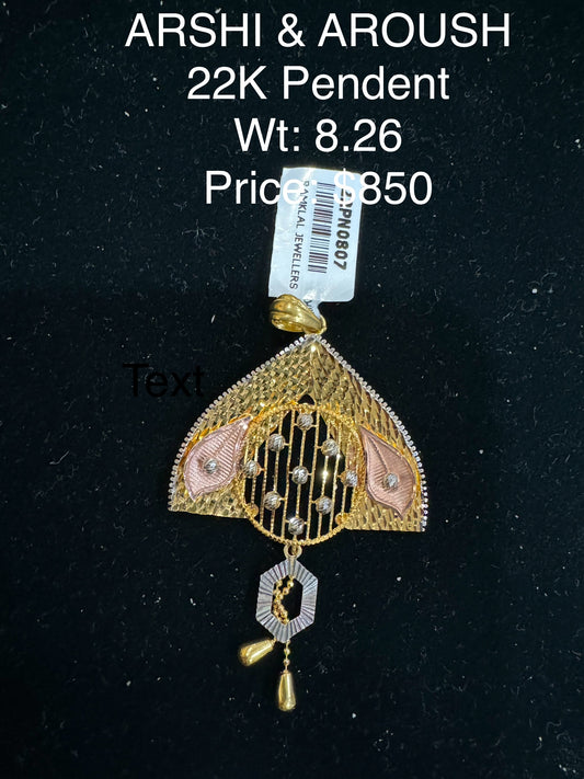 22K Gold Pendant