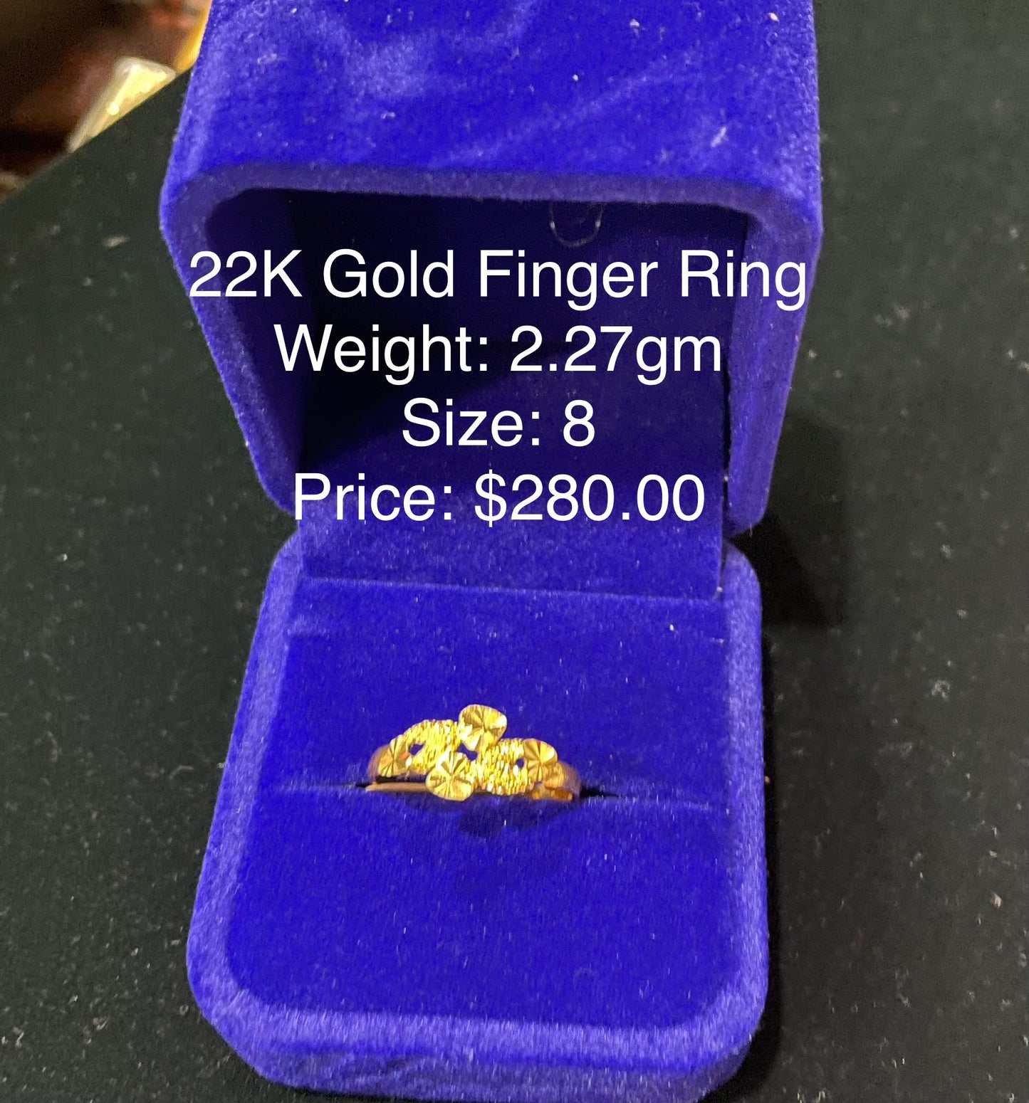 22K Finger Ring