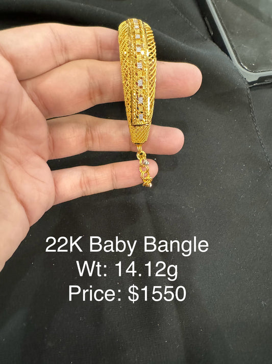 22K Baby Bangle