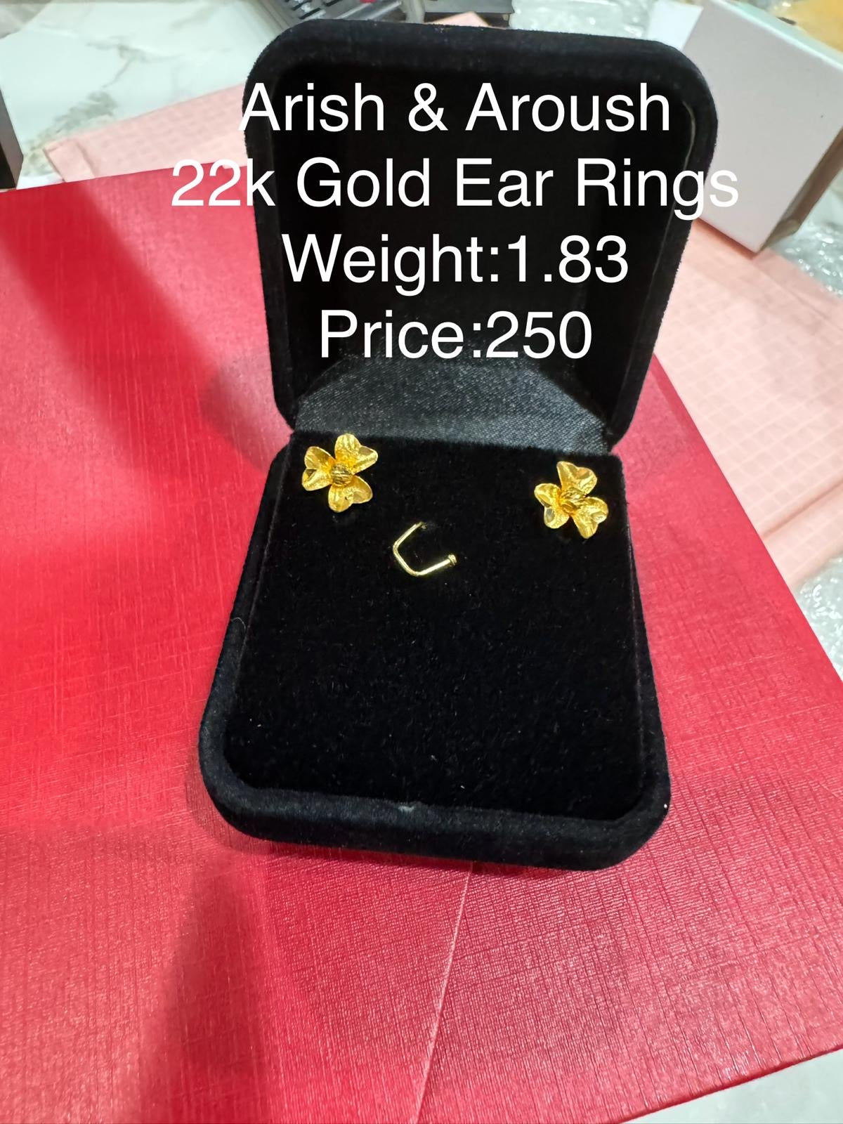 22K Gold Earring