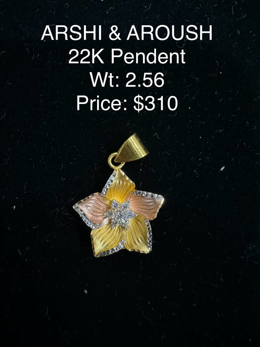 22K Gold Pendant