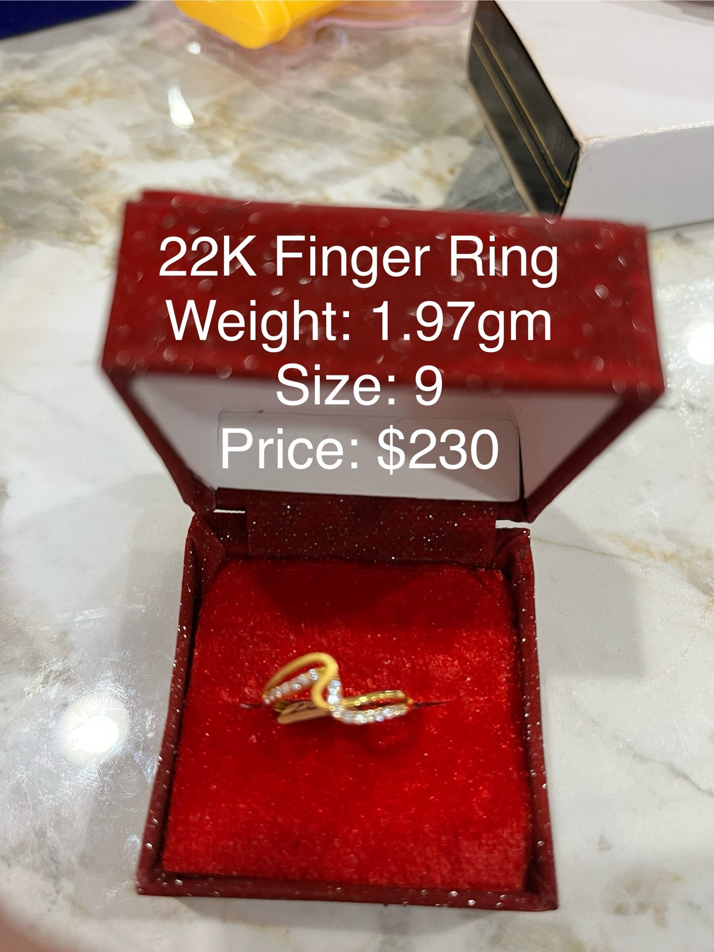 22K Finger Ring