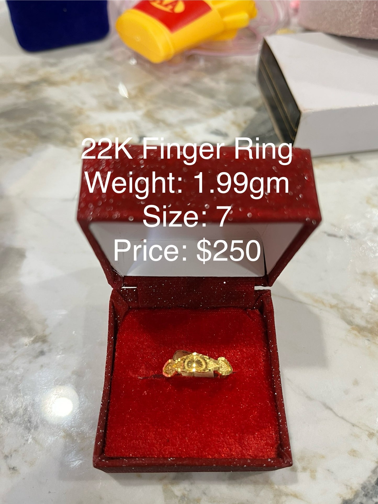 22K Finger Ring