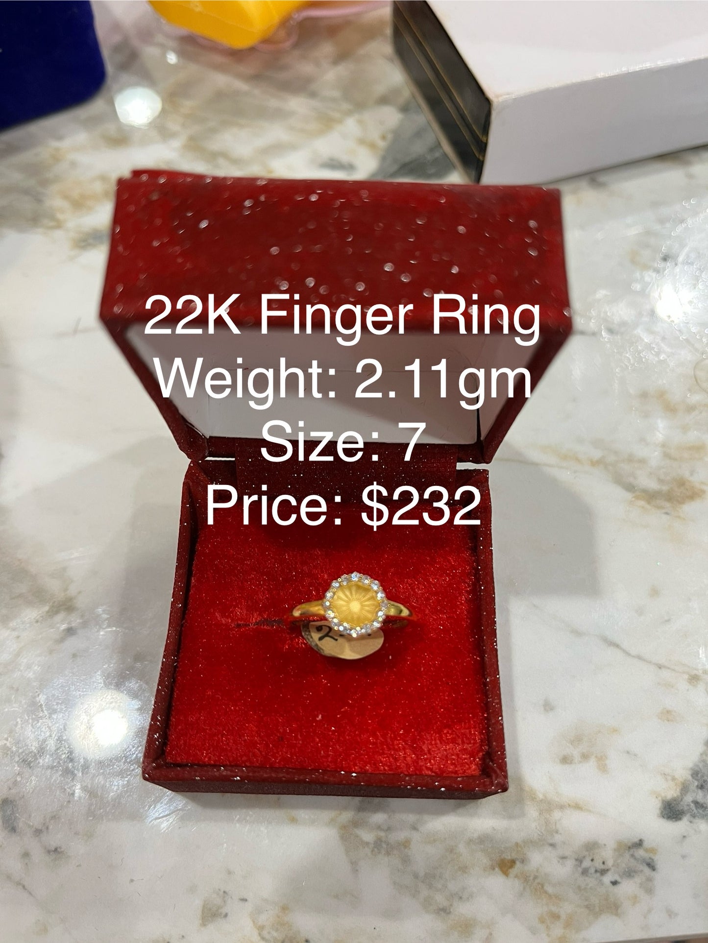 22K Finger Ring