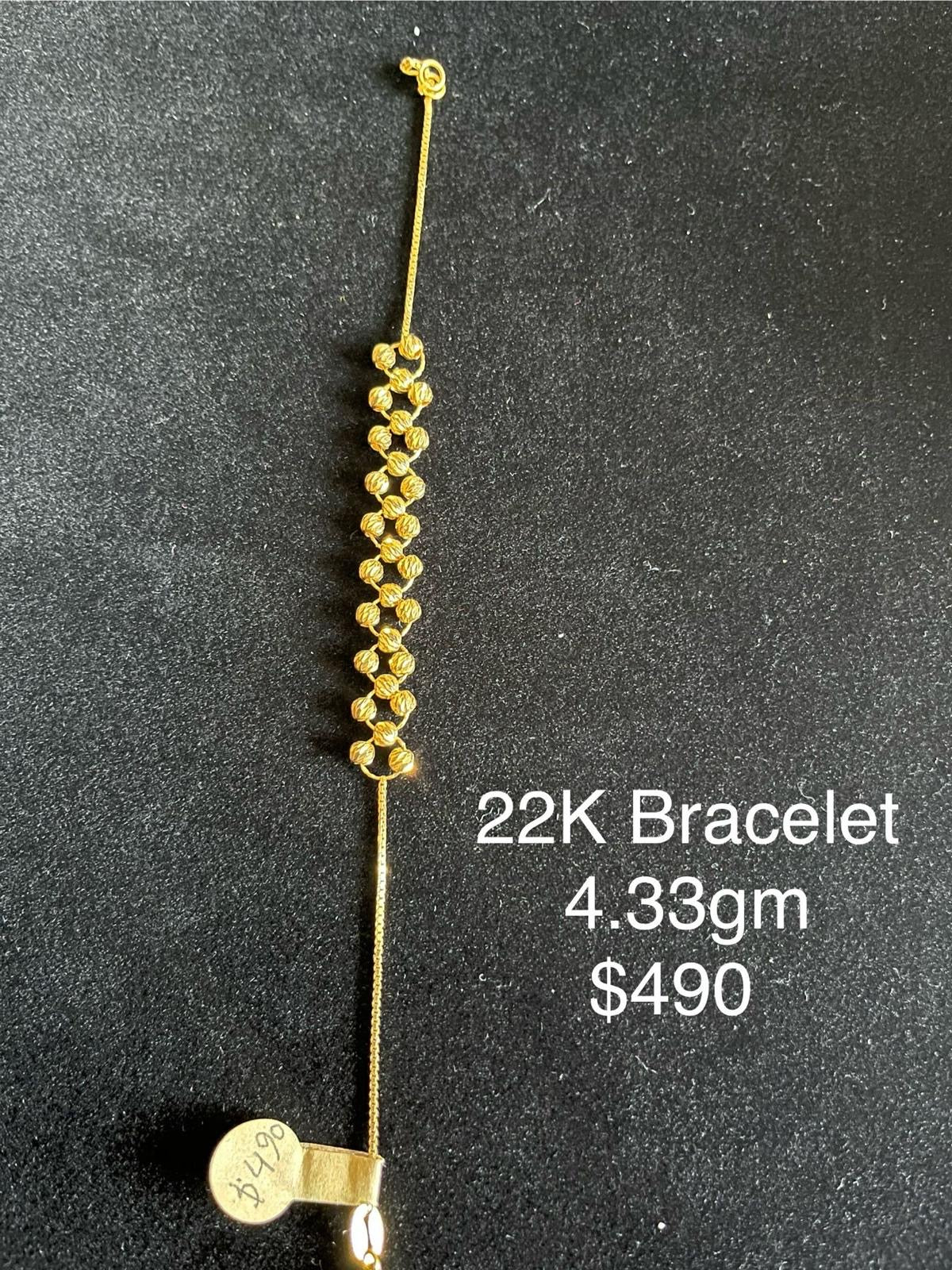 22K Gold Bracelet