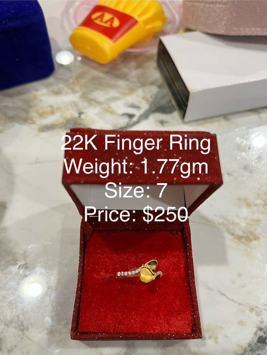 22K Finger Ring