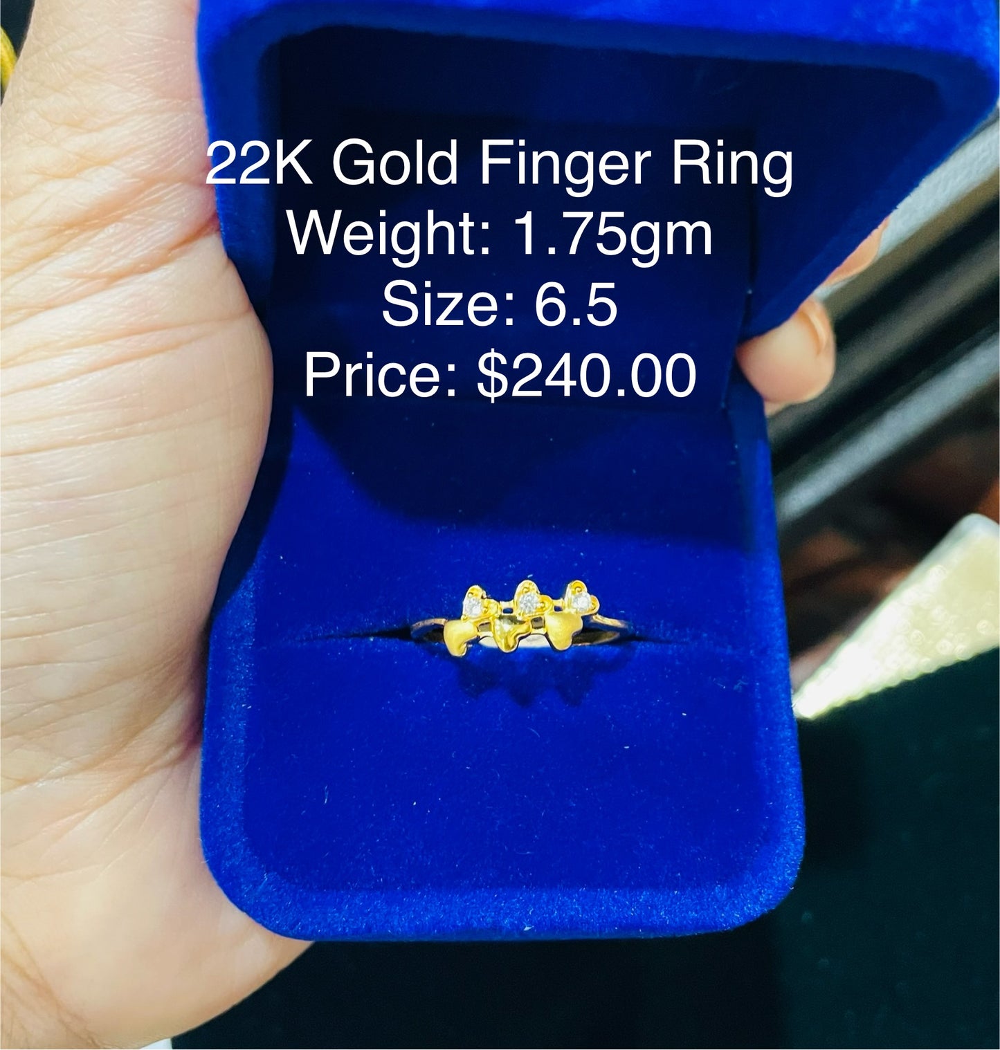 22K Finger Ring