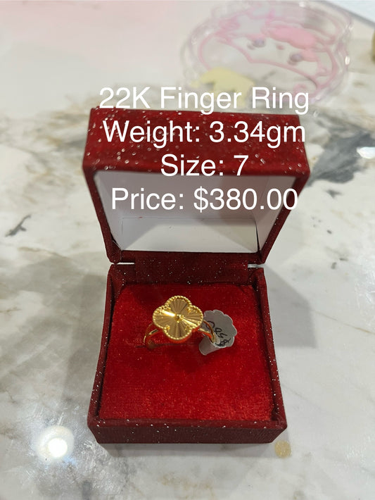 22K Finger Ring