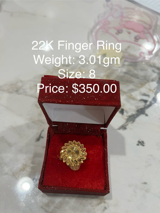 22K Finger Ring