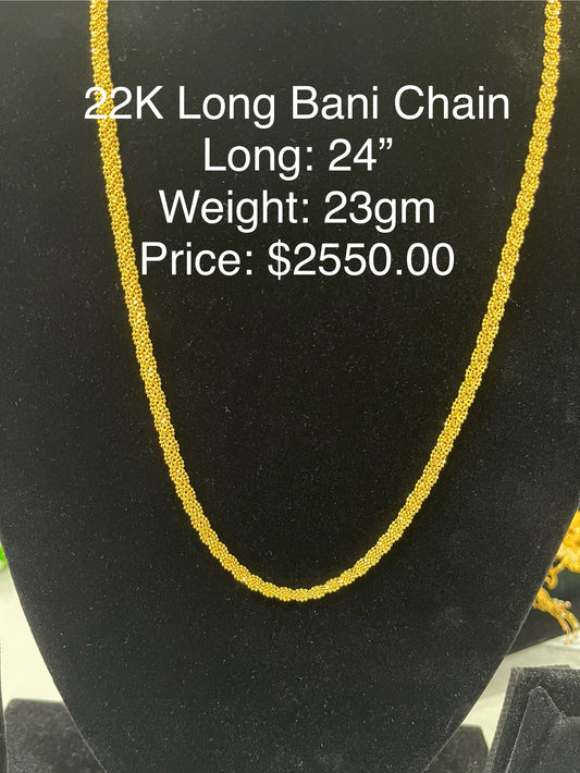 22K Long Bani Chain