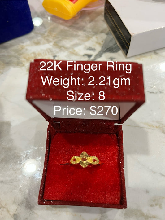 22K Finger Ring