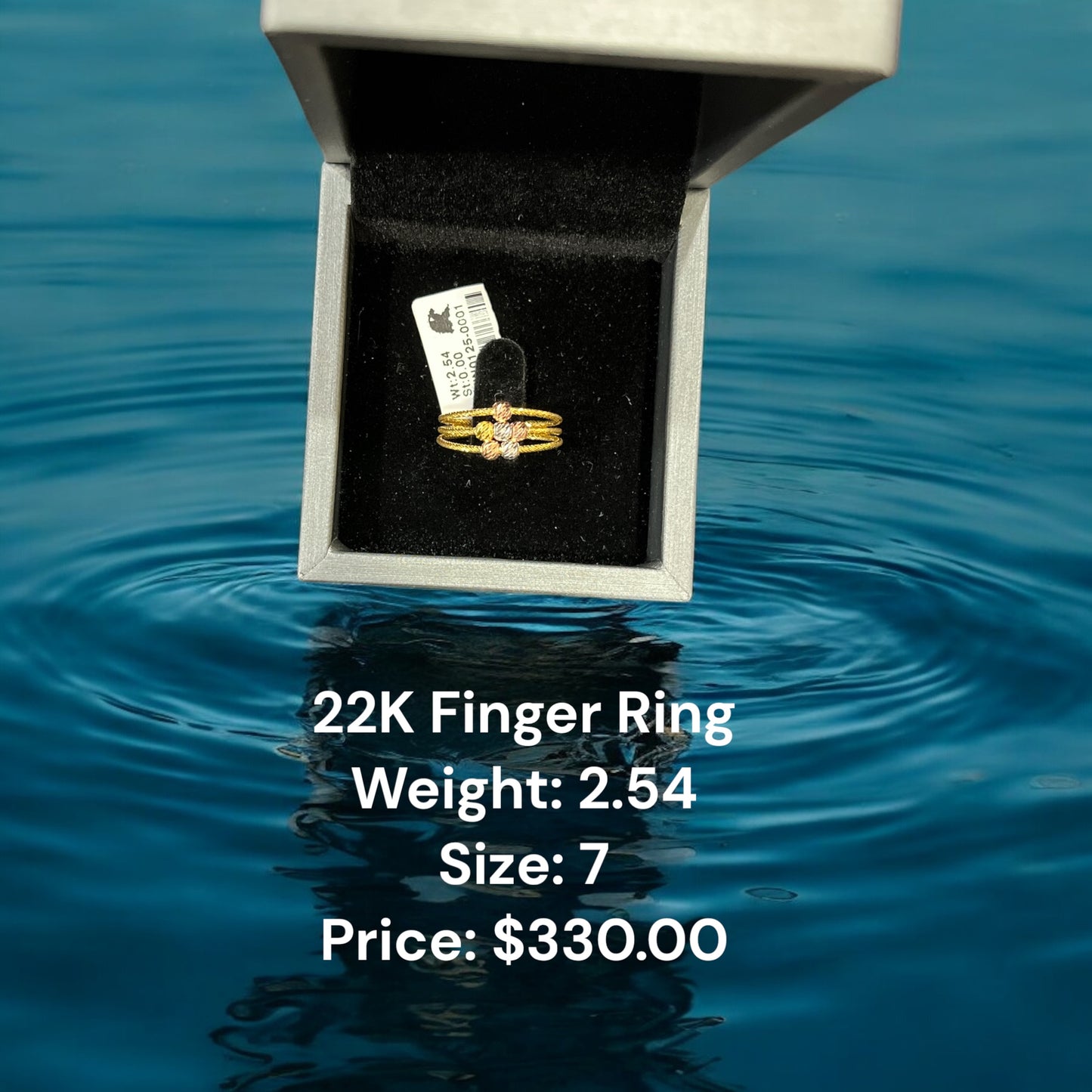 22K Original Gold Finger Ring