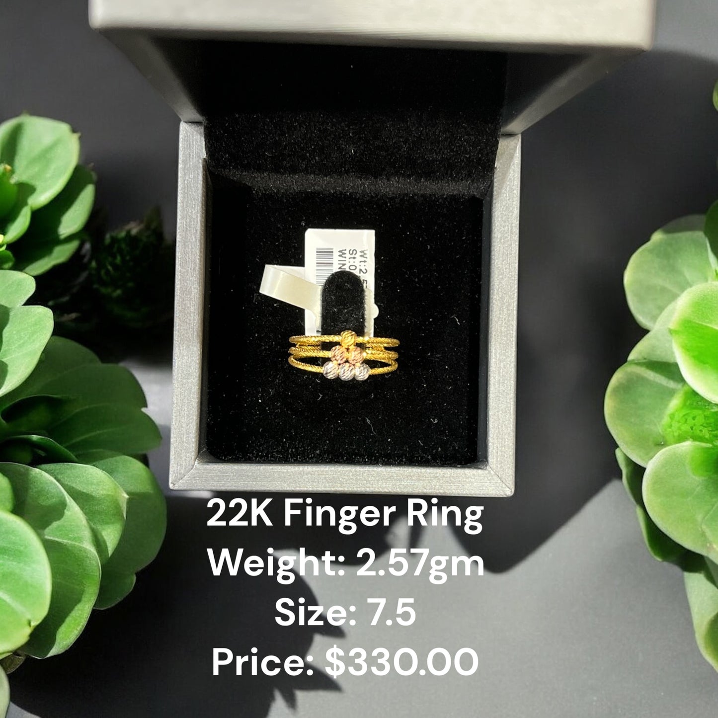 22K Original Gold Finger Ring