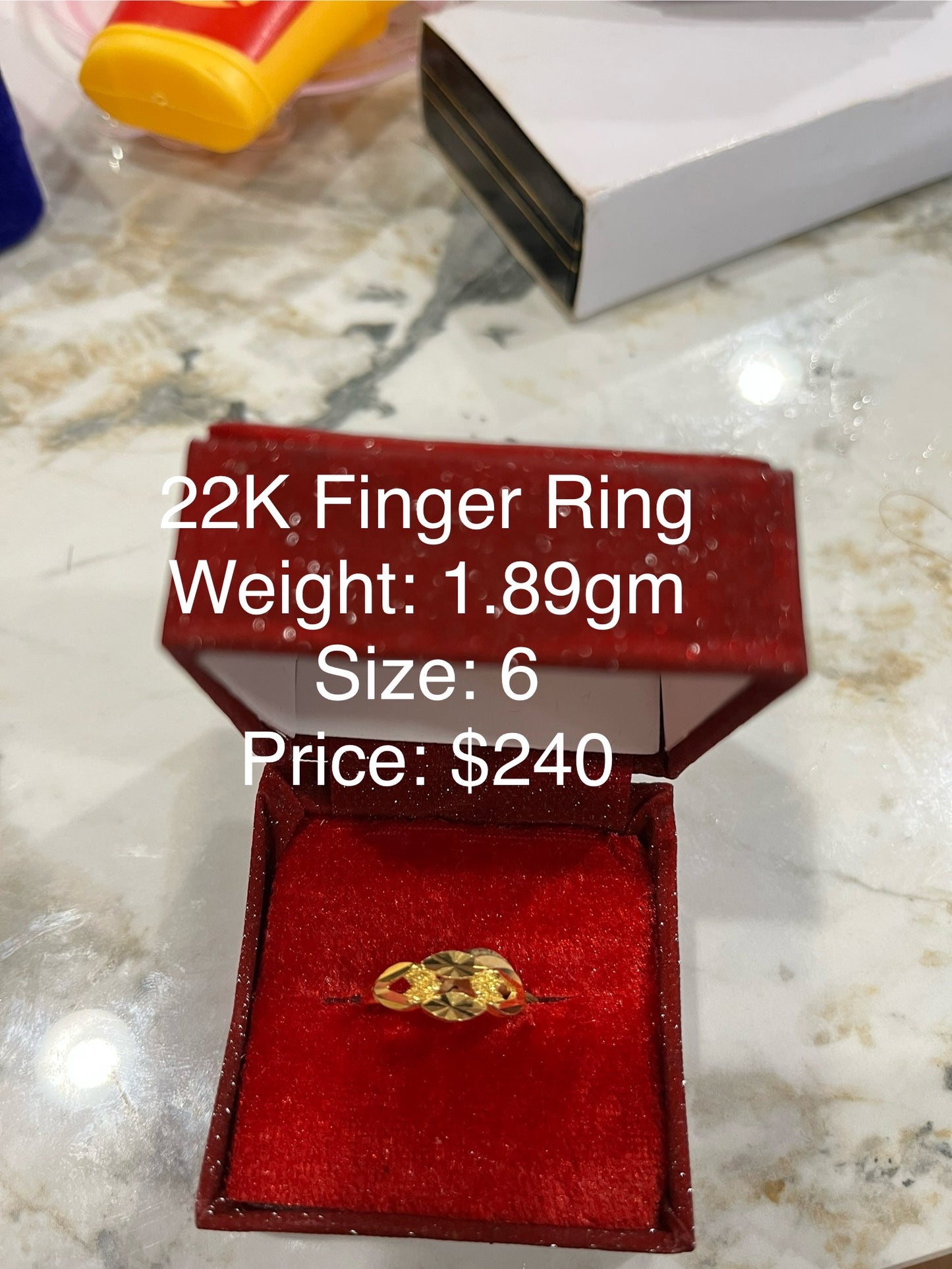 22K Finger Ring