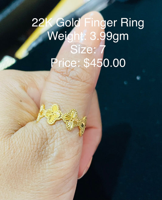 22K Finger Ring